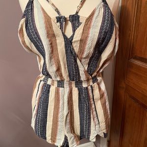 Striped Romper